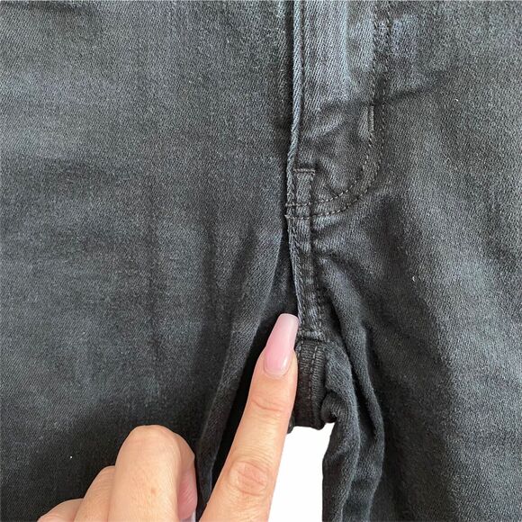 American Eagle 0 Jeggings Jeans Skinny Next Level Stretch Black Basic - Picture 4 of 12